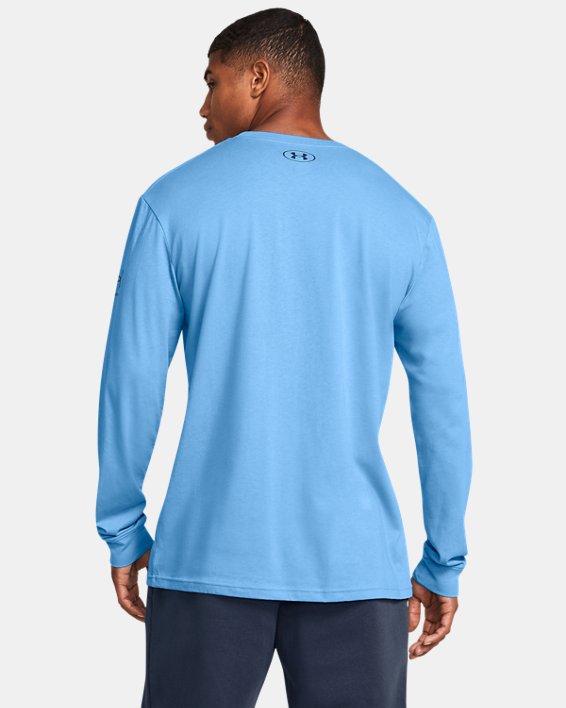 Men's SFC Long Sleeve Graphic T-Shirt in Blue image number 1